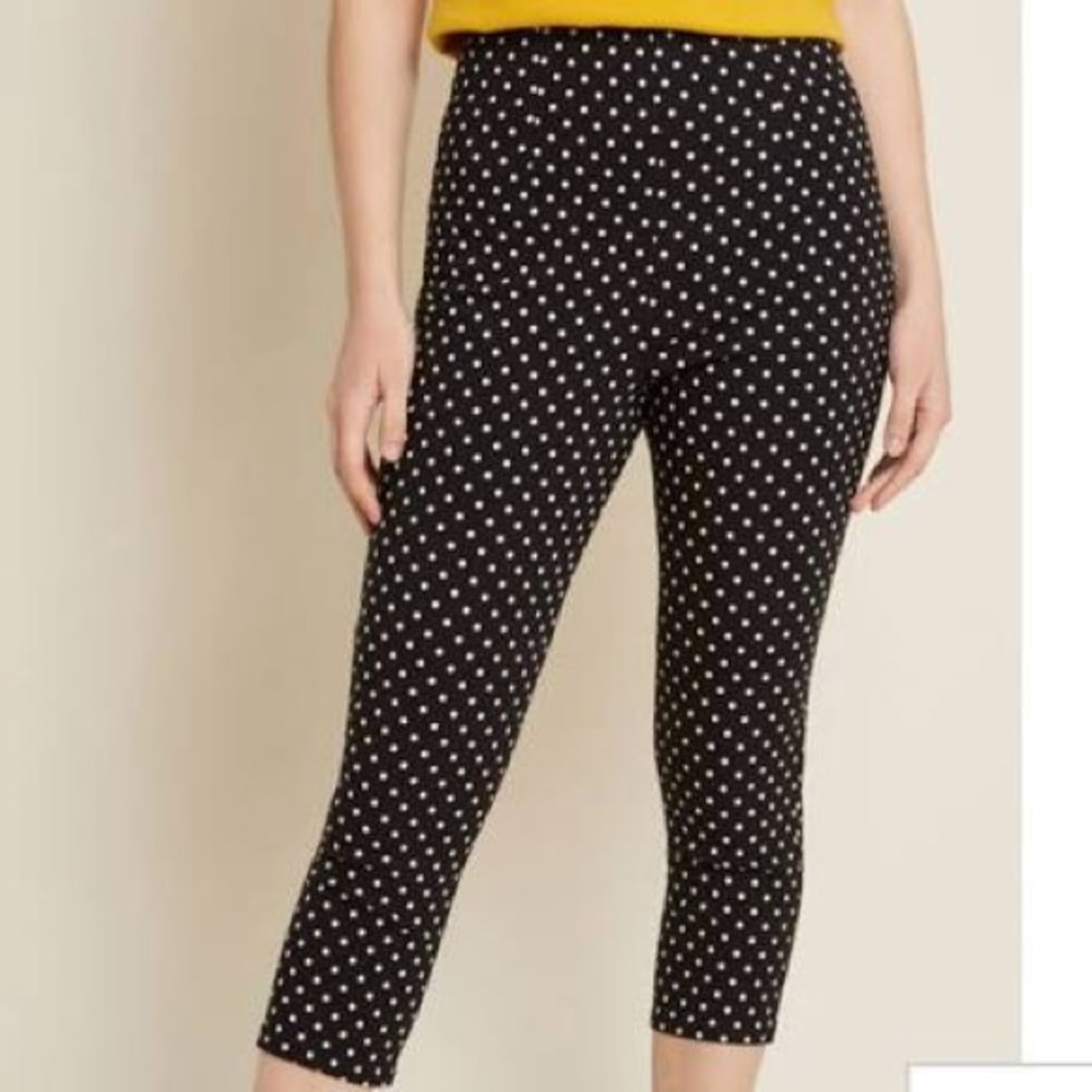 ModCloth “Hell Bunny Vixen” Polka Dot Capris
